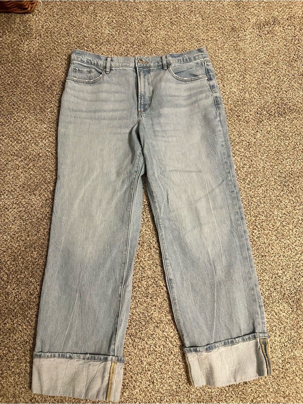 Loft Rivete Light Blue Women’s Relaxed Fit Jeans